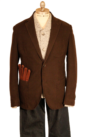 Luigi Bianchi's Moleskin Blazer